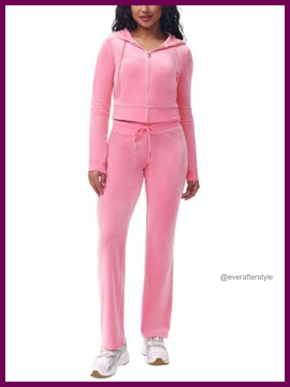 Juicy Couture OG Bling Track Jacket Full Zip Long Sleeve Hooded Sweatshirt